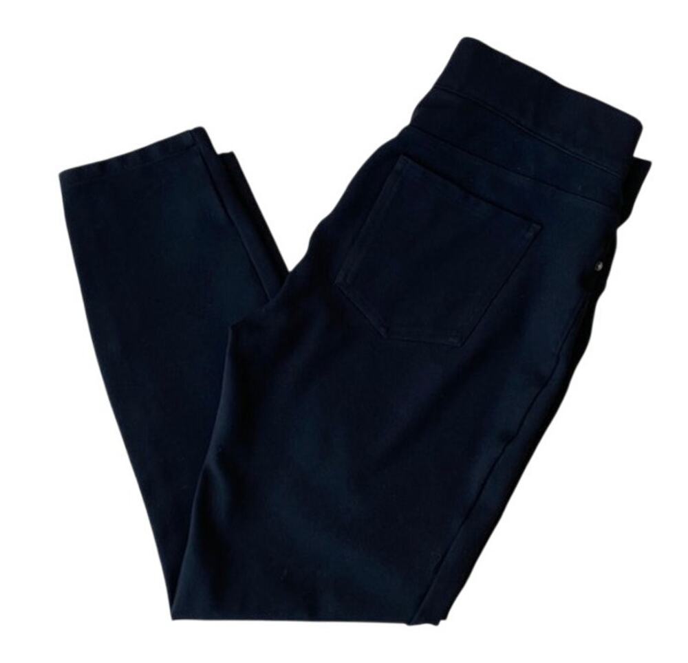Spanx Black Stretch Legging Pants - Large